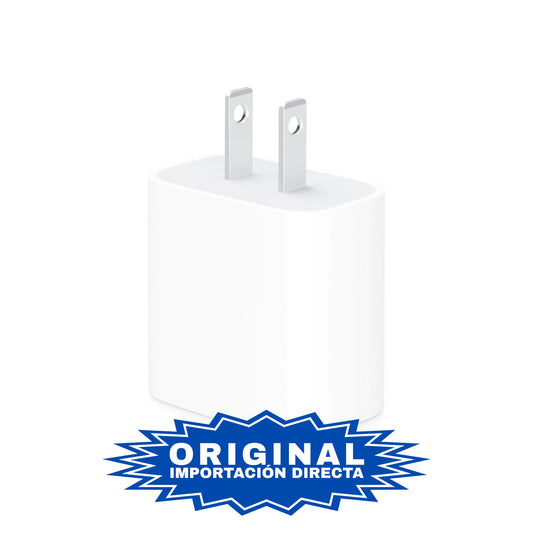 Cargador 20W Patas Rectas (Americano) Original